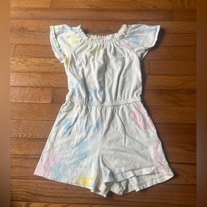 Girls Tie-Dye Romper